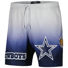 Dallas Cowboys Pro Standard Ombre Mesh Shorts Navy/Silver