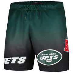 New York Jets Pro Standard Ombre Mesh Shorts Black/Green