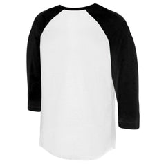 Chicago White Sox Tiny Turnip Women's Lucky Charm 3/4-Sleeve Raglan T-Shirt - White/Black T-shirts