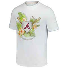 Atlanta Braves Tommy Bahama Island League T-Shirt - White T-shirts