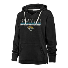 Jacksonville Jaguars '47 Women's Color Rise Kennedy Pullover Hoodie Black