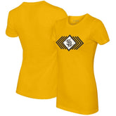 San Diego Padres Tiny Turnip Women's Prism Arrows T-Shirt - Gold T-shirts