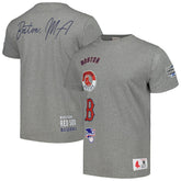 Boston Red Sox Mitchell & Ness Cooperstown Collection City Collection T-Shirt - Heather Gray T-shirts