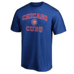 Chicago Cubs Heart & Soul Team Logo T-Shirt - Royal T-shirts