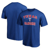 Texas Rangers Heart & Soul T-Shirt - Royal T-shirts