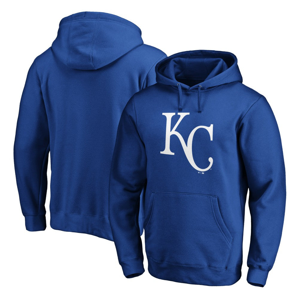 Kansas City Royals Official Team Logo Pullover Hoodie - Royal Hoodies