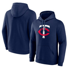 Minnesota Twins Official Team Logo Pullover Hoodie - Navy Hoodies
