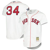 MLB David Ortiz Boston Red Sox Mitchell & Ness Cooperstown Collection Authentic Jersey - White