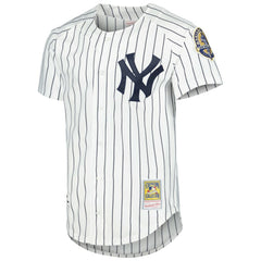 MLB Derek Jeter New York Yankees Mitchell & Ness Cooperstown Collection Authentic Jersey - White