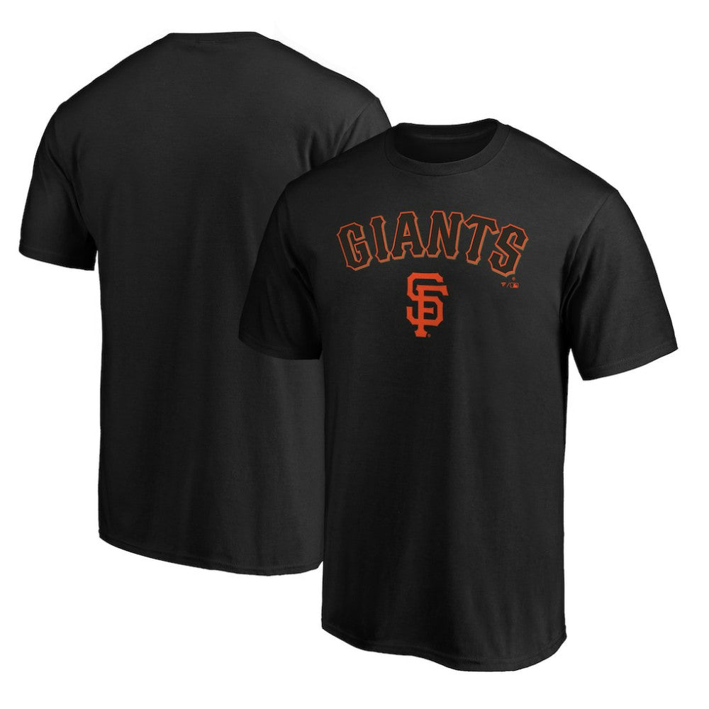 San Francisco Giants Team Lock Up Wordmark T-Shirt - Black T-shirts