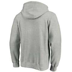 Los Angeles Dodgers Team Lock Up Wordmark Pullover Hoodie - Gray Hoodies