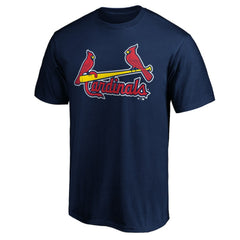 St. Louis Cardinals Official Team Wordmark T-Shirt - Navy T-shirts