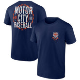 Detroit Tigers Bring It Motor City T-Shirt - Navy T-shirts