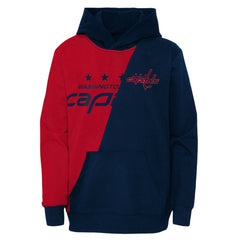 NHL Washington Capitals Preschool Unrivaled Pullover Hoodie - Red/Navy