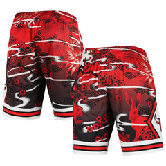 Chicago Bulls Lunar New Year Swingman Shorts Red