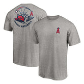 Los Angeles Angels Cappy T-Shirt - Heather Gray T-shirts