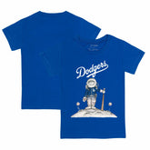 Los Angeles Dodgers Tiny Turnip Youth Astronaut T-Shirt - Royal T-shirts
