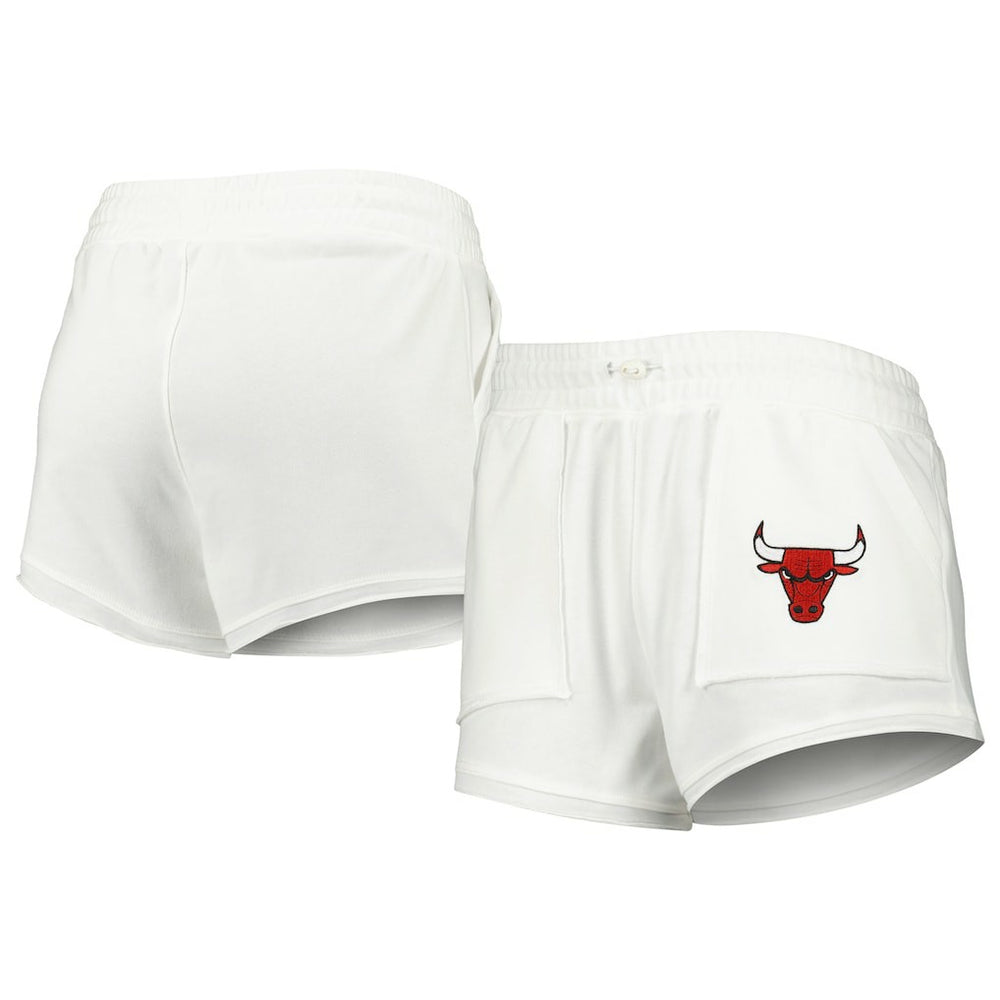 Chicago Bulls Concepts Sport Women's Sunray Shorts White