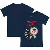 Minnesota Twins Tiny Turnip Youth Baseball Tear T-Shirt - Navy T-shirts