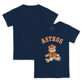 Houston Astros Tiny Turnip Youth Teddy Boy T-Shirt - Navy T-shirts