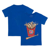 Chicago Cubs Tiny Turnip Youth Hot Bats T-Shirt - Royal T-shirts