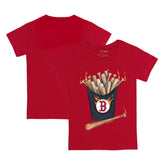 Boston Red Sox Tiny Turnip Youth Hot Bats T-Shirt - Red T-shirts