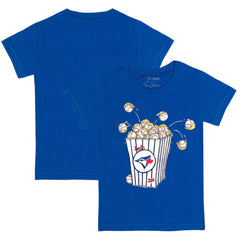 Toronto Blue Jays Tiny Turnip Youth Popcorn T-Shirt - Royal T-shirts