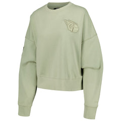 Cleveland Guardians Pro Standard Women's Fleece Pullover Sweatshirt - Green Pullover