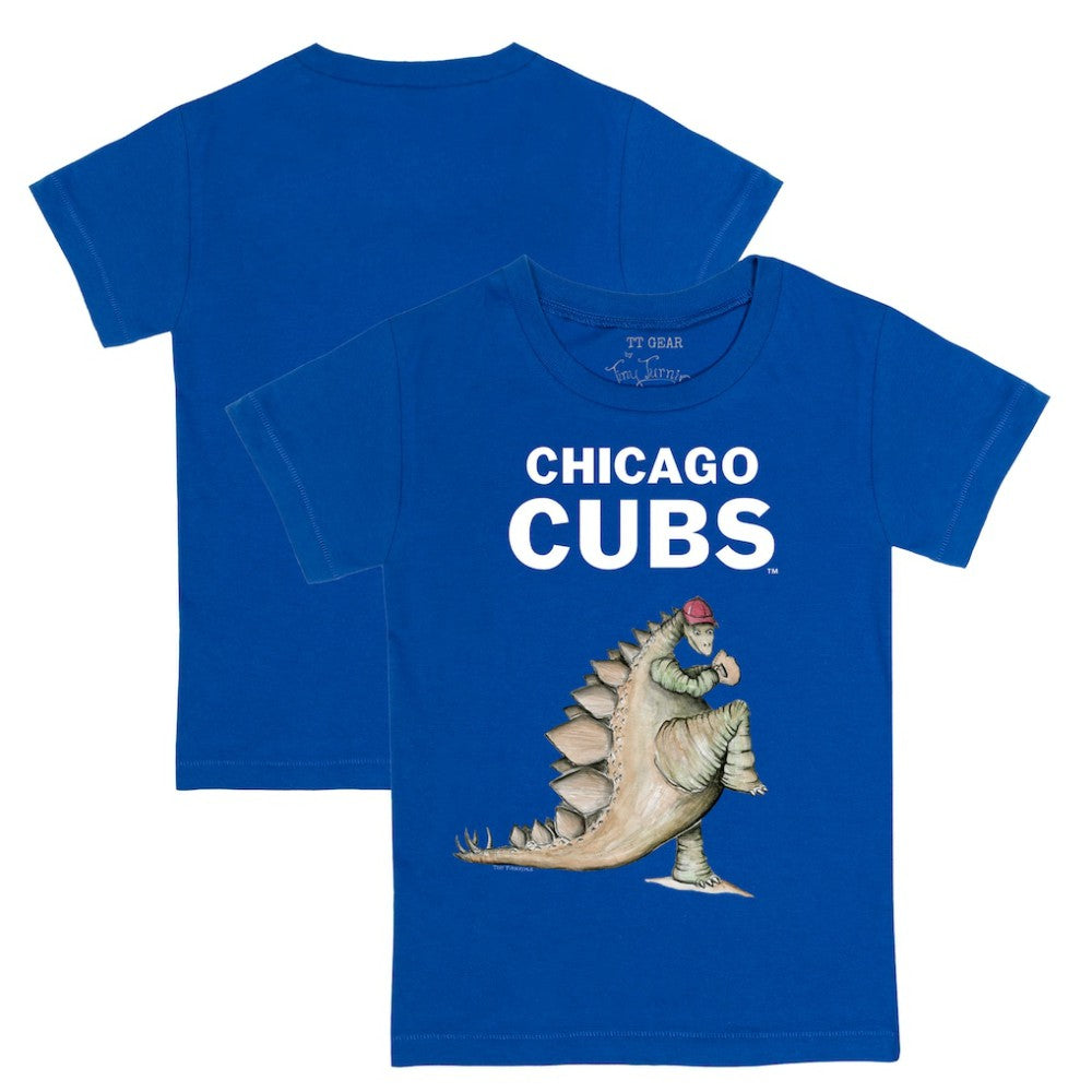 Chicago Cubs Tiny Turnip Youth Stega T-Shirt - Royal T-shirts