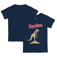 Cleveland Guardians Tiny Turnip Youth TT Rex T-Shirt - Navy T-shirts
