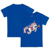 Chicago Cubs Tiny Turnip Youth Unicorn T-Shirt - Royal T-shirts