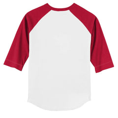Boston Red Sox Tiny Turnip Youth Unicorn 3/4-Sleeve Raglan T-Shirt - White/Red T-shirts