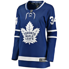 NHL Auston Matthews Toronto Maple Leafs Fanatics Women's Home Breakaway Jersey - Blue