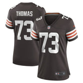 NFL Joe Thomas Cleveland Browns Women's Retired Game Player Jersey - Brown