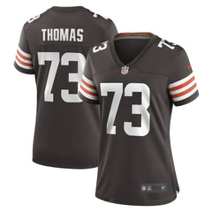 NFL Joe Thomas Cleveland Browns Women's Retired Game Player Jersey - Brown