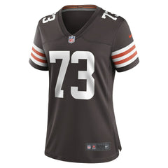 NFL Joe Thomas Cleveland Browns Women's Retired Game Player Jersey - Brown