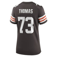 NFL Joe Thomas Cleveland Browns Women's Retired Game Player Jersey - Brown