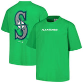 Seattle Mariners PLEASURES Ballpark T-Shirt - Green T-shirts
