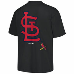 St. Louis Cardinals PLEASURES Ballpark T-Shirt - Black T-shirts
