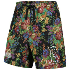 Boston Red Sox PLEASURES Floral Shorts - Black Shorts