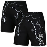 Boston Red Sox PLEASURES Lightning Shorts - Black Shorts