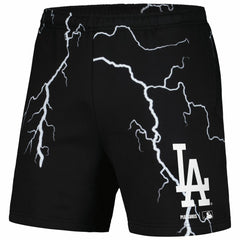 Los Angeles Dodgers PLEASURES Lightning Shorts - Black Shorts