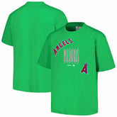 Los Angeles Angels PLEASURES Repurpose T-Shirt - Green T-shirts