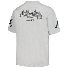 Atlanta Braves PLEASURES Team T-Shirt - Gray T-shirts