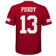 NFL Brock Purdy San Francisco 49ers Youth Replica Player Jersey - Scarlet discount