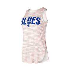 NHL St. Louis Blues Concepts Sport Women's Sunray Multicolor Tri-Blend Tank Top