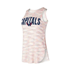 NHL Washington Capitals Concepts Sport Women's Sunray Multicolor Tri-Blend Tank Top