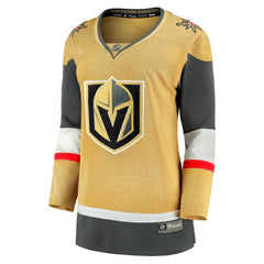 NHL Vegas Golden Knights Fanatics Women's Home Breakaway Jersey - Gold