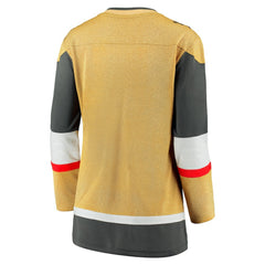 NHL Vegas Golden Knights Fanatics Women's Home Breakaway Jersey - Gold