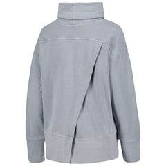 Chicago Cubs Levelwear Women's Sunset Farm Team Pullover Sweatshirt - Heather Gray Pullover